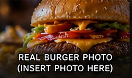 A cheeseburger
